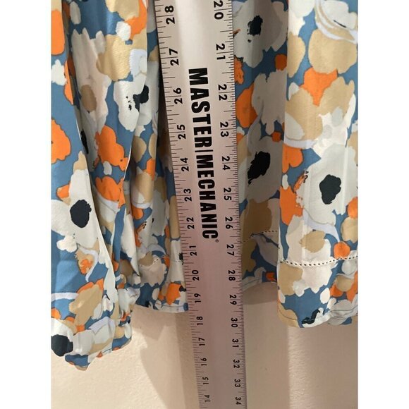 JOIE BLOUSE WOMENS PEASANT CASUAL FLORAL oversized LONG SLEEVE SIZE XXL TOP - Picture 8 of 9